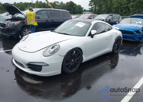 2014 Porsche 911 Carrera 4 z USA, uszkodzony, nr VIN WP0AA2A91ES106639